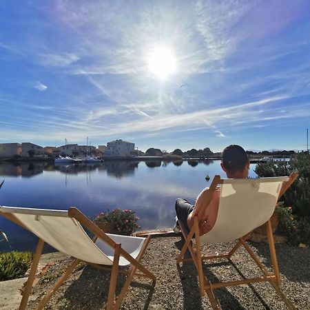 Appartement Coup De Coeur Les Pieds Dans L'Eau เลอบาร์กาแรส ภายนอก รูปภาพ